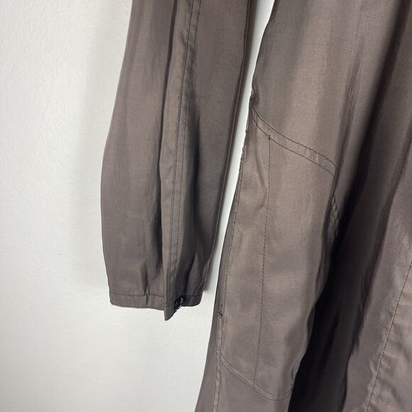 Mycra Pac Donatella Travel Raincoat Jacket Women's 1 S/M Reversible Brown Black - Picture 10 of 14